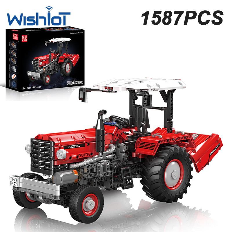 Is Farming Under Agriculture - Mould King 17064 1857pcs Agricultural Tractor