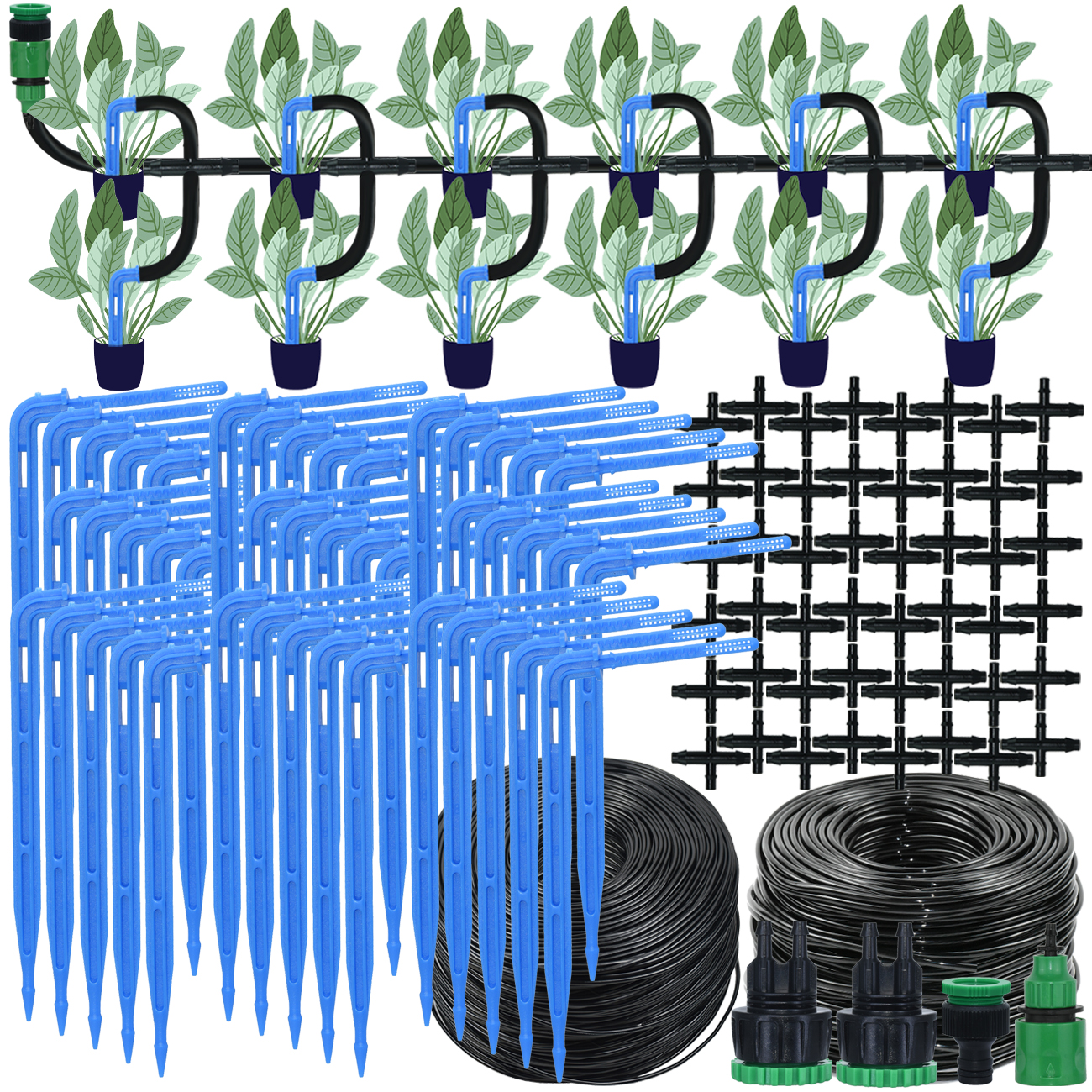 Irrigation Drip Tape - KESLA Automatic Drip Irrigation Kit 4/7