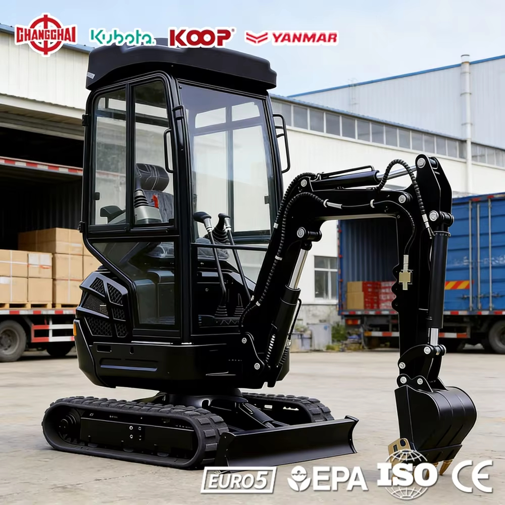 Agriculture Farming Equipments - Mini Excavator For Construction 1.0Ton 2.0Ton