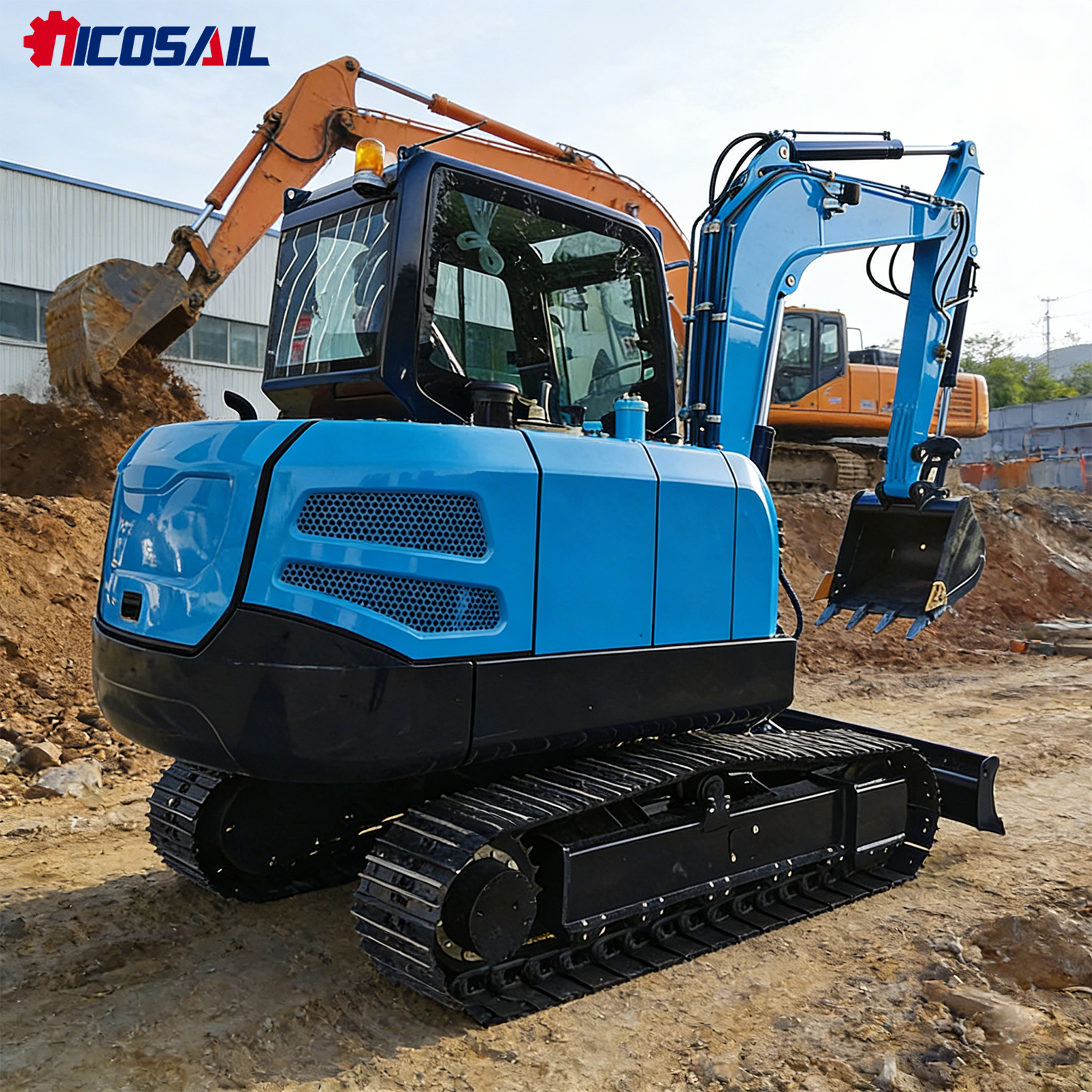 Farming Agriculture Jobs - 906 Small Excavator EPA Approved, Great