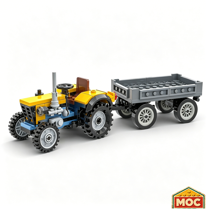 161 PCS Vintage Farm Tractor W - огляд і ціна Agriculture Farming Education