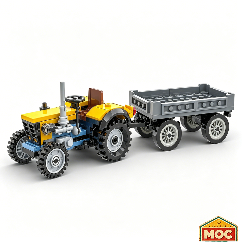 161 PCS Vintage Farm Tractor W - огляд і ціна Agriculture Farming Education