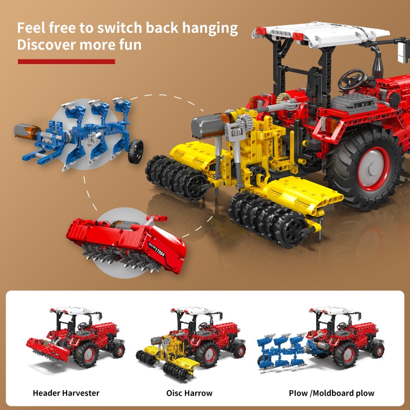 Mould King 17064 1857pcs Agric - огляд і ціна Is Farming Under Agriculture