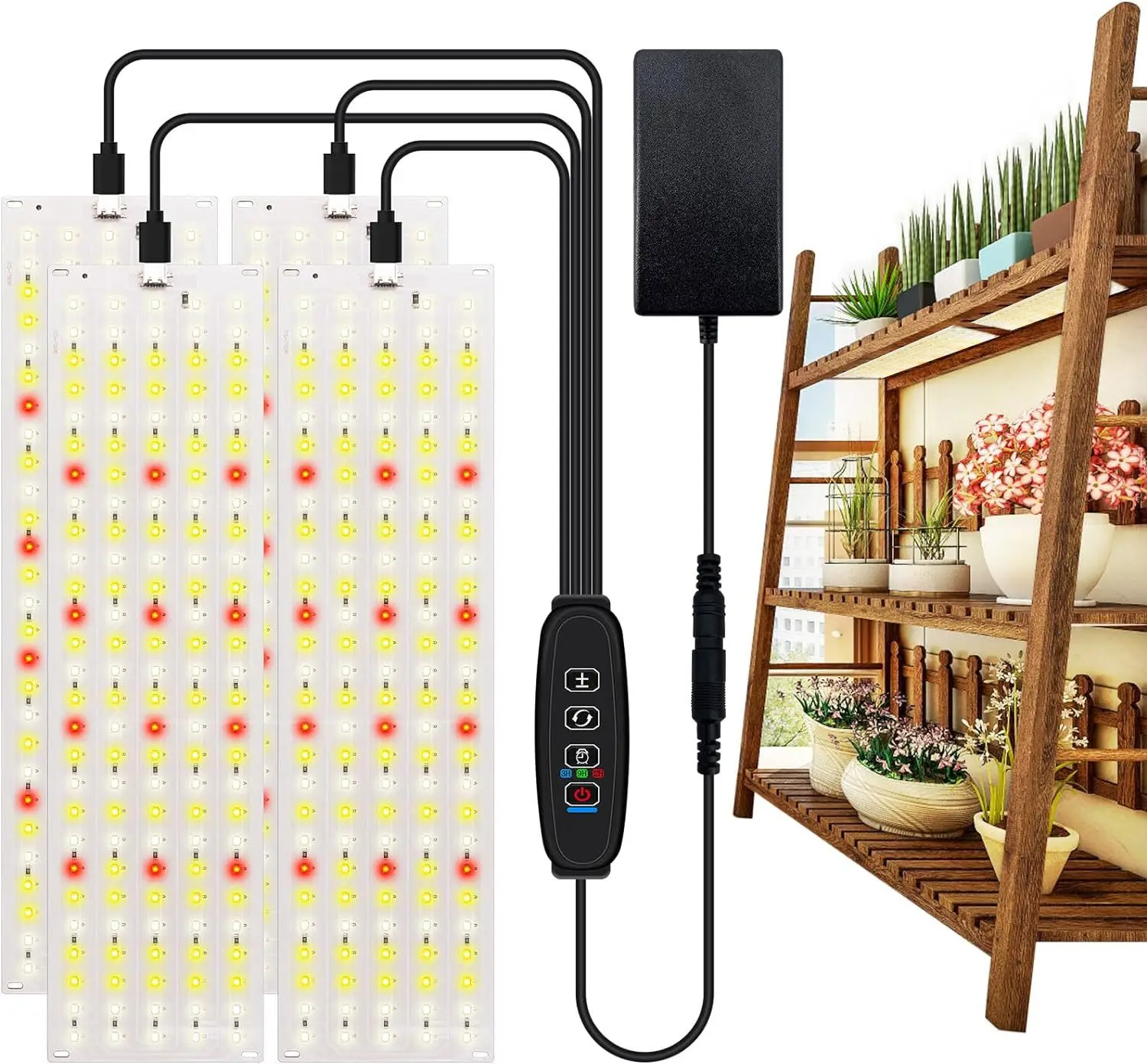 LED Panel Grow Light 135-570 B - огляд і ціна Plant Growth Regulator