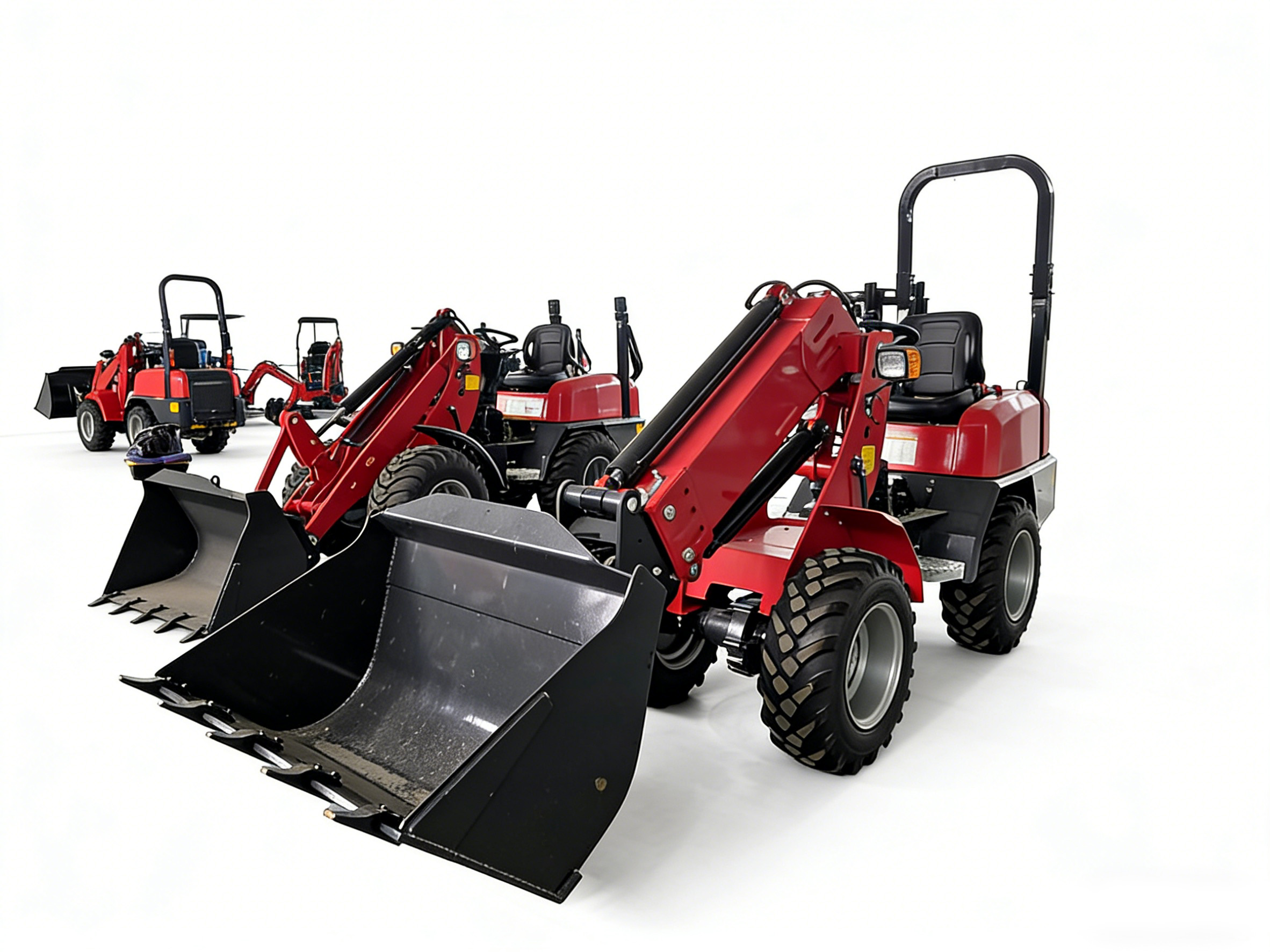 2Ton Telescopic Arm Loader wit - огляд і ціна Agriculture Farming Equipments