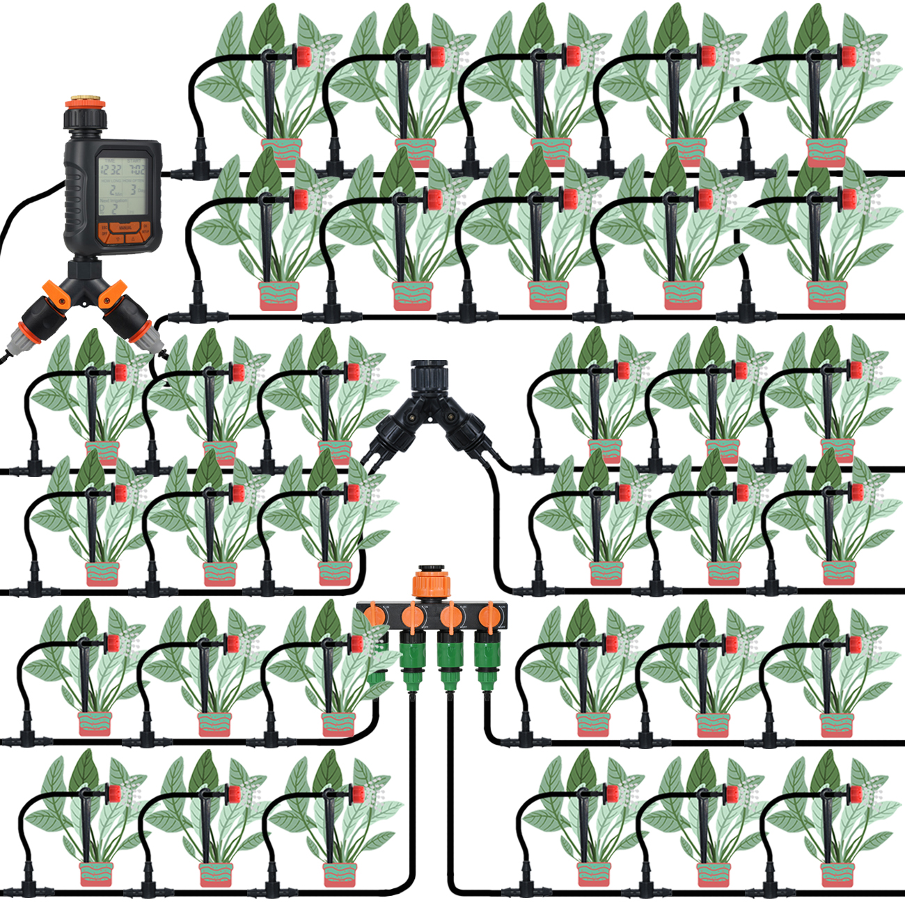 KESLA 30-800X Garden Drip Irri - огляд і ціна Irrigation Drip Tape