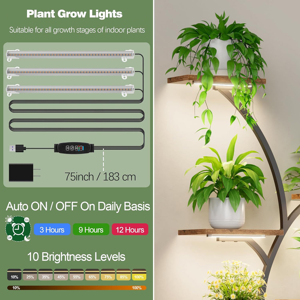 Indoor Led Plant Grow Light Wi - огляд і ціна Plant Growth Regulator