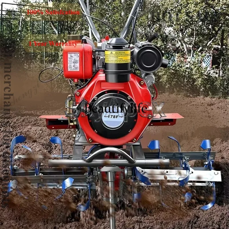 a55  New Mini Rotary Tiller Ho - огляд і ціна Agriculture Farming Equipments