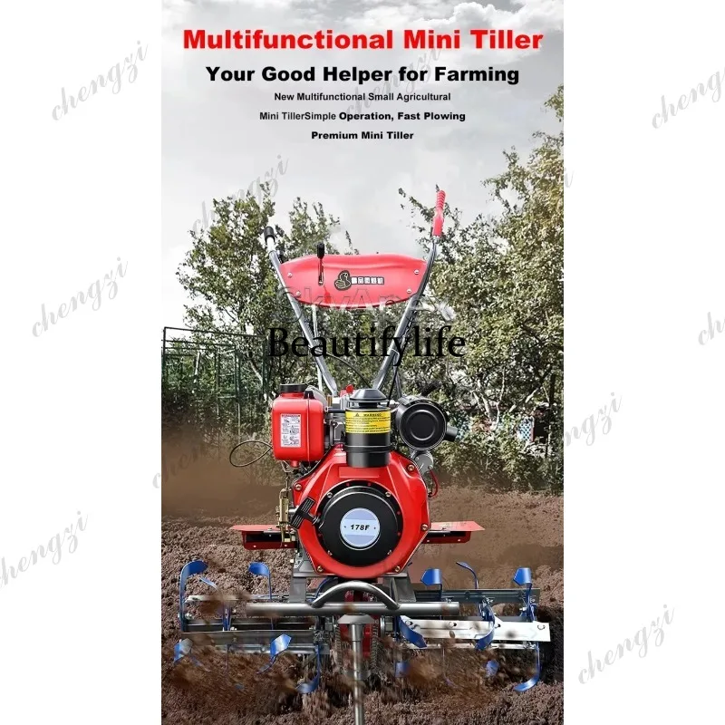 a55  New Mini Rotary Tiller Ho - огляд і ціна Agriculture Farming Equipments