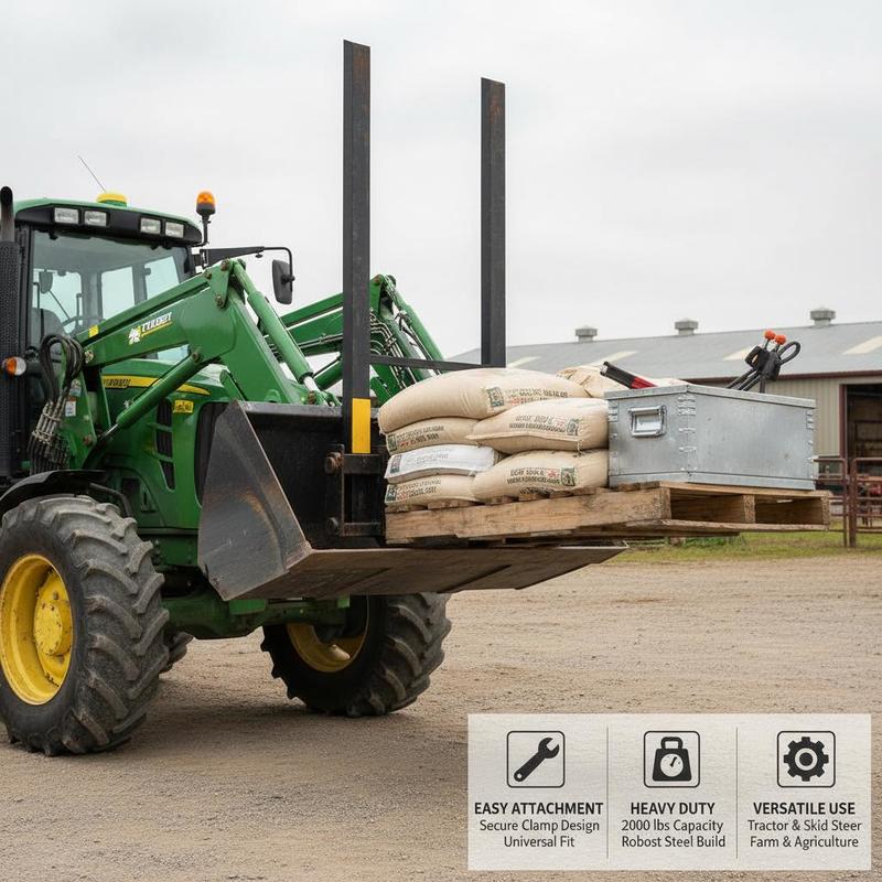 Loader Bucket Tine 60 Inch For - огляд і ціна Agriculture Farming Equipments