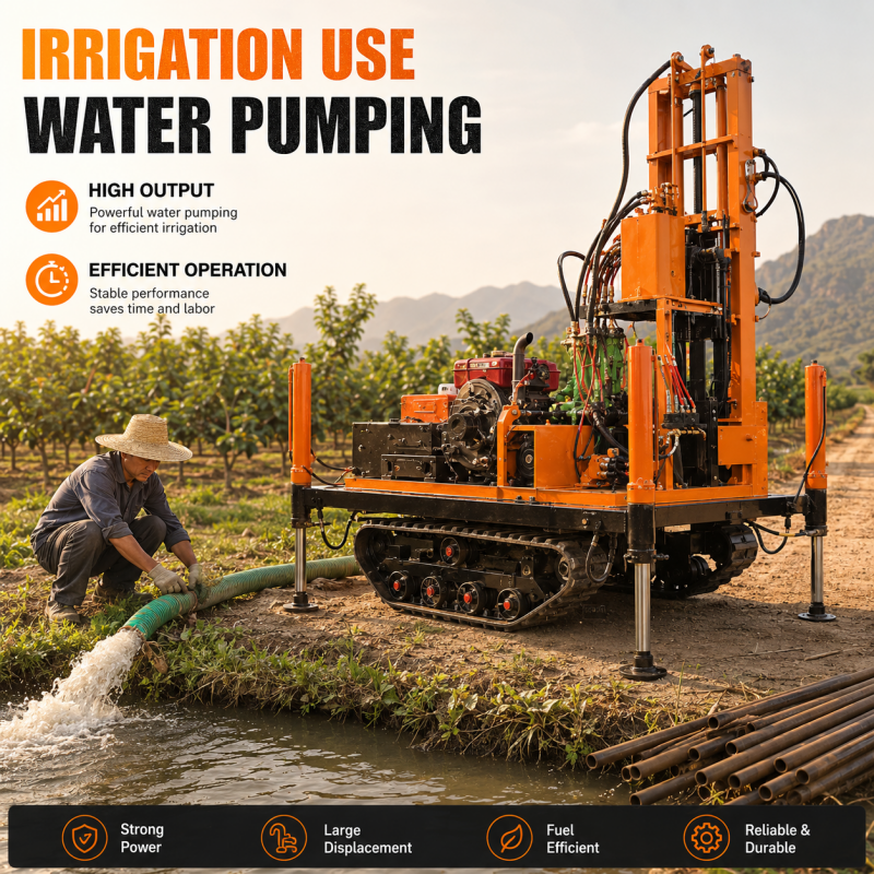 Agricultural Tracked Water Wel - огляд і ціна Agriculture Farming Land For Sale