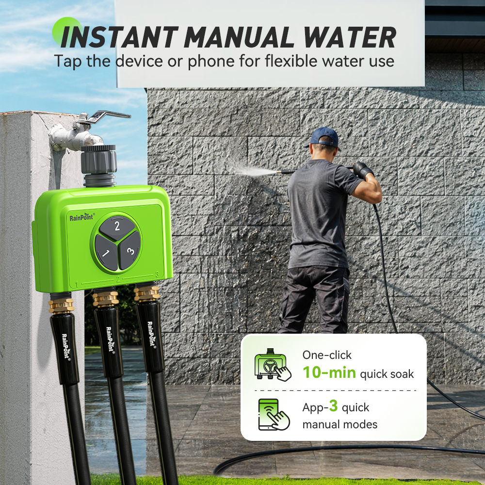 RAINPOINT WiFi Water Timer For - огляд і ціна Irrigation Drip Tape