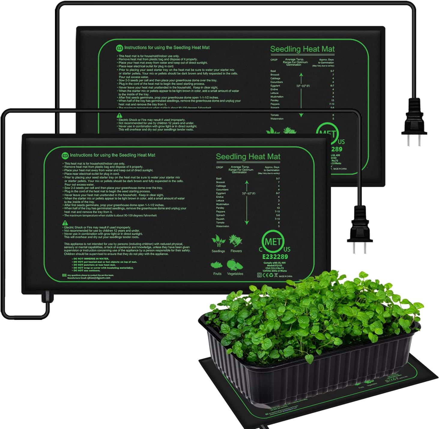 10/25/50CM Seedling Heat Mat I - огляд і ціна Plant Growth Regulator