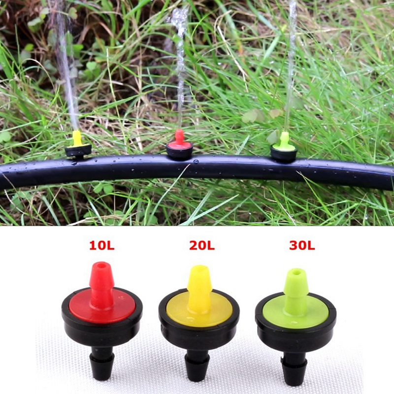 50pcs Flow 10L 20L 30L Pressur - огляд і ціна Irrigation Drip Tape
