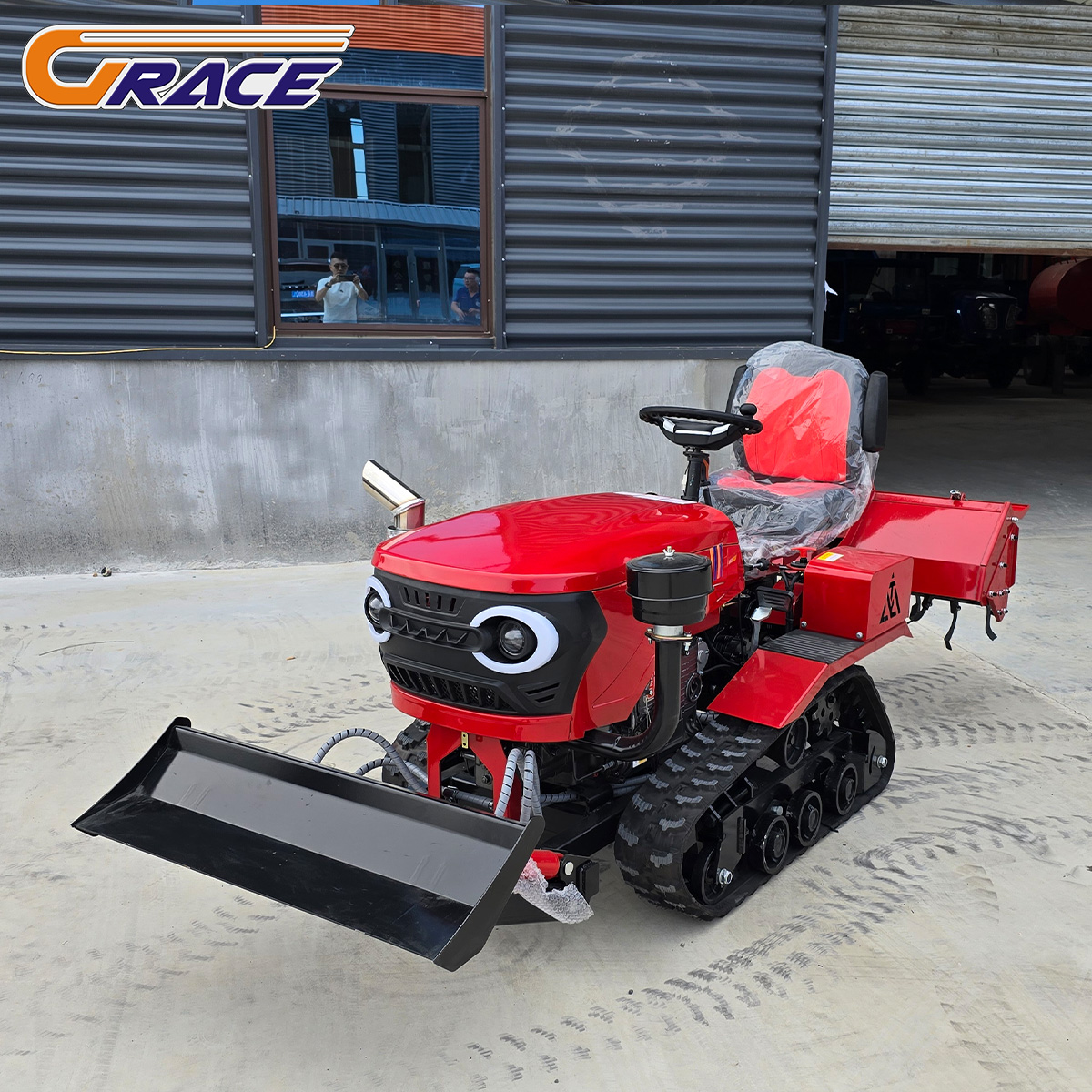 Large Horsepower Crawler Tract - огляд і ціна Agriculture Farming Land For Sale