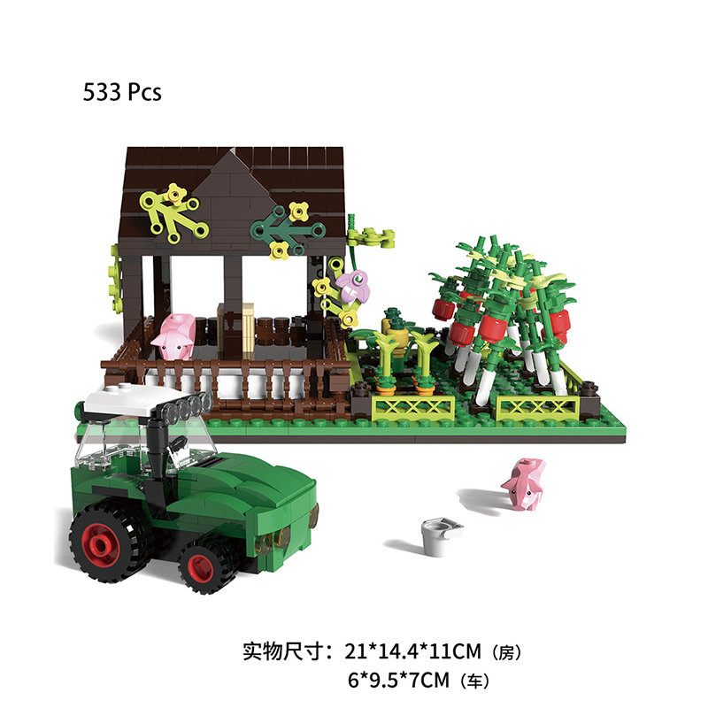 Happy Ranch MOC Building Block - огляд і ціна Is Farming Under Agriculture