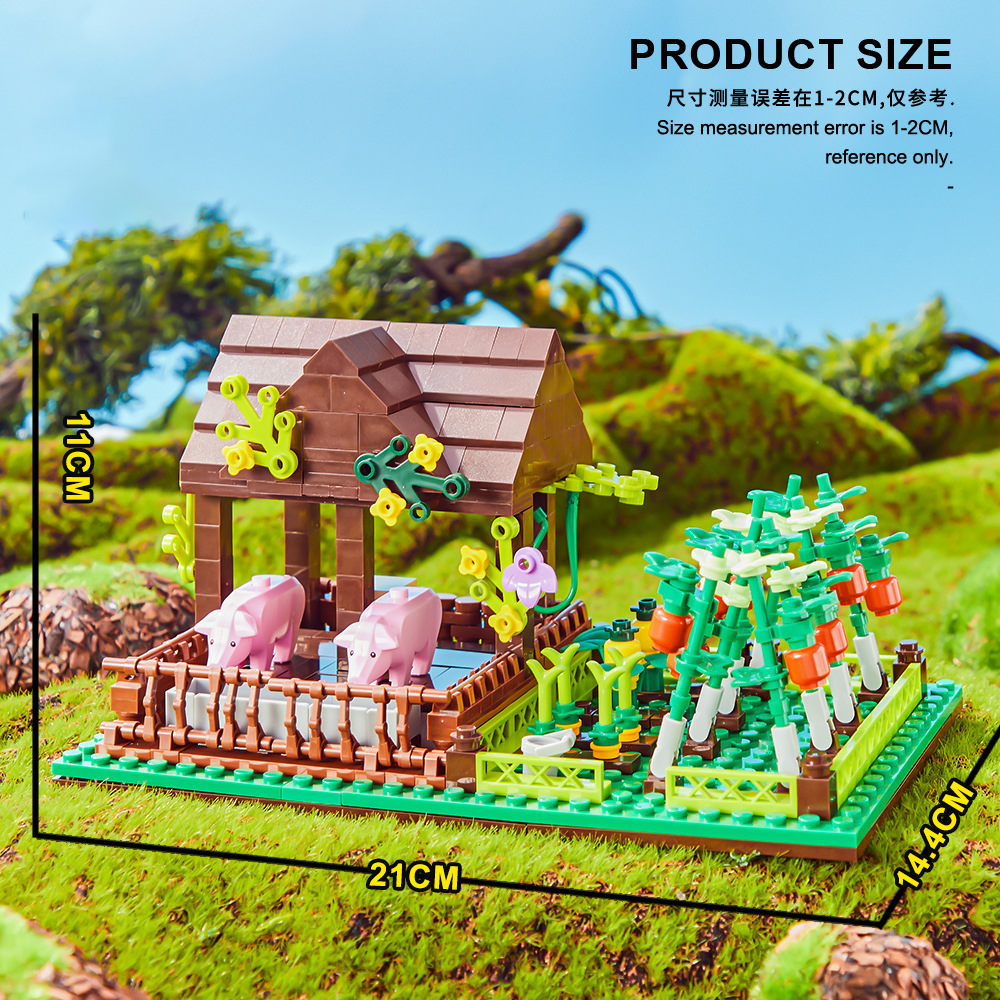 Happy Ranch MOC Building Block - огляд і ціна Is Farming Under Agriculture