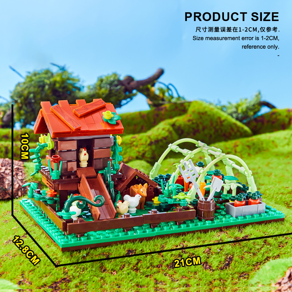 Happy Ranch MOC Building Block - огляд і ціна Is Farming Under Agriculture