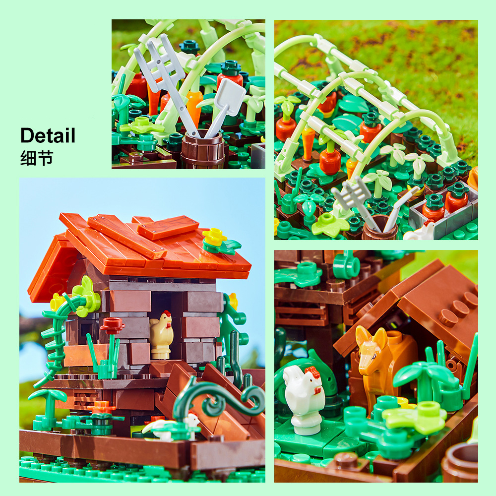 Happy Ranch MOC Building Block - огляд і ціна Is Farming Under Agriculture