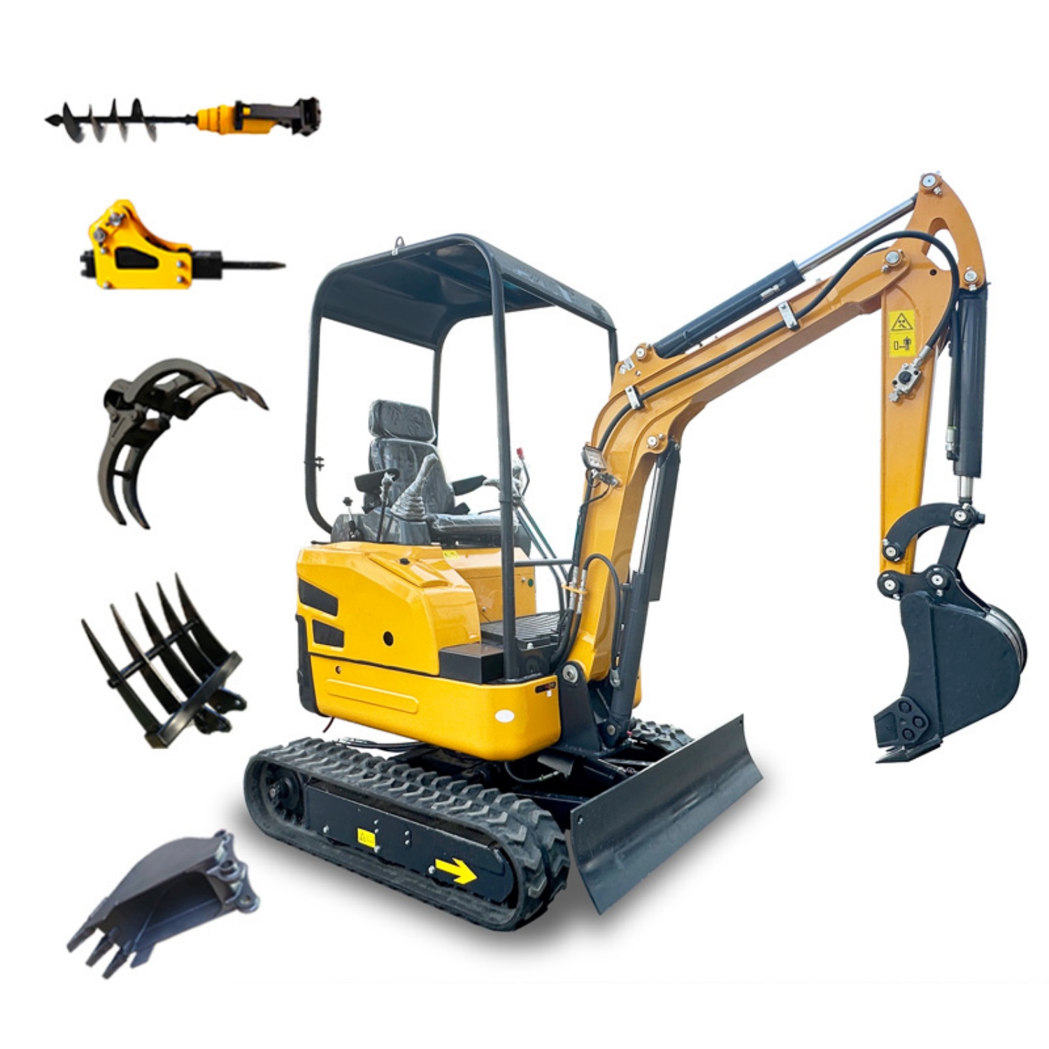 Factory Price Mini Excavator C - огляд і ціна Farming Agriculture Stocks